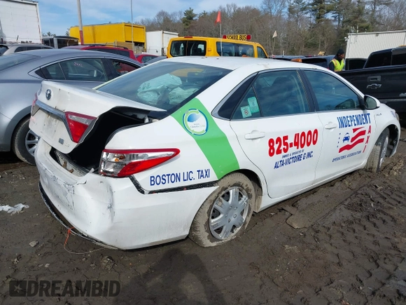 2017 Toyota Camry Hybrid LE with VIN 4T1BD1FK3HU206313, listed as a IAAI auction lot 41479110 with 416,578 mi miles. Bid and sale history available at carsss.com. Image 4.
