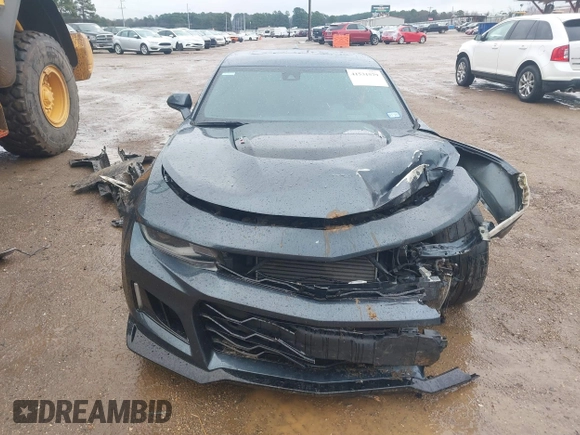 2023 Chevrolet Camaro ZL1 with VIN 1G1FK1R66P0130157, listed as a IAAI auction lot 41531579 with 34,583 mi miles and . Bid and sale history available at DreamBid. Image 13.