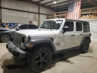 2020 Jeep Wrangler Unlimited Sport Altitude z VIN 1C4HJXDN5LW204180, wystawiony jako Copart lot #45308075 z przebiegiem 67 340 mil mil oraz Szkoda całkowita • Salvage title. Historia ofert i sprzedaży dostępna na DreamBid. Obrazek 1.