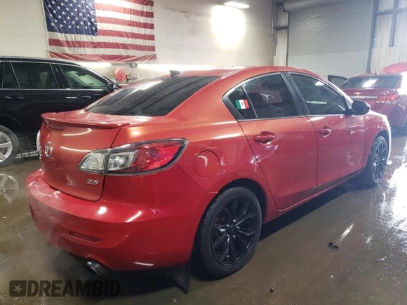2011 Mazda Mazda3 s Sport with VIN JM1BL1U57B1457851, listed as a Copart auction lot 51825785 with 174,594 mi miles and Salvage Title. Bid and sale history available at carsss.com. Image 3.