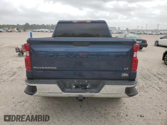 2021 Chevrolet Silverado 1500 LT with VIN 3GCUYDED6MG379844, listed as a Copart auction lot 49415765 with 86,118 mi miles and Salvage Title. Bid and sale history available at carsss.com. Image 6.