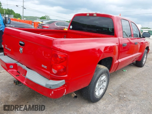 2007 Dodge Dakota SLT with VIN 1D7HE48K17S103188, listed as a IAAI auction lot 42187066 with 113,061 mi miles and . Bid and sale history available at carsss.com. Image 6.