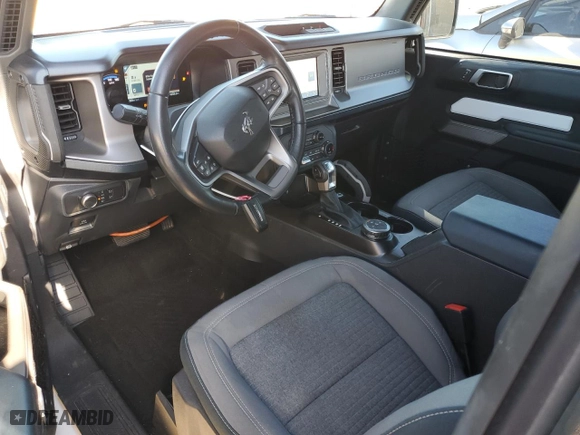 2022 Ford Bronco with VIN 1FMDE5AHXNLB15534, listed as a Copart auction lot 87265354 with 45,726 mi miles and Salvage Title. Bid and sale history available at carsss.com. Image 8.