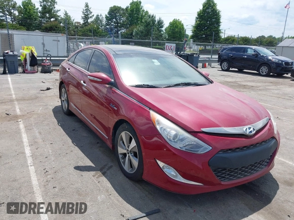 2012 Hyundai Sonata Hybrid z VIN KMHEC4A4XCA031014, wystawiony jako IAAI lot #42463501 z przebiegiem 113 309 mil mil oraz . Historia ofert i sprzedaży dostępna na DreamBid. Obrazek 1.