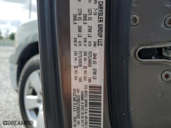 2010 Dodge Ram 1500 SLT with VIN 1D7RB1GT3AS247452, listed as a Copart auction lot 52420715 with 73,310 mi miles and Salvage Title. Bid and sale history available at carsss.com. Image 12.