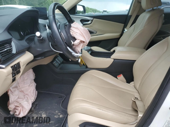 2019 Acura RDX with VIN 5J8TC1H35KL022524, listed as a Copart auction lot 53911695 with 92,277 mi miles and Salvage title. Bid and sale history available at DreamBid. Image 7.