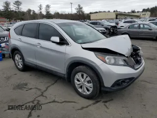2013 Honda CR-V EX with VIN 2HKRM4H50DH664357, listed as a Copart auction lot 47644285 with 189,523 mi miles and Salvage Title. Bid and sale history available at carsss.com. Image 4.