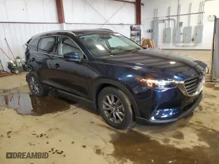 2023 Mazda CX-9 Touring with VIN JM3TCBCY1P0655657, listed as a Copart auction lot 50911345 with 15,013 mi miles and Salvage Title. Bid and sale history available at carsss.com. Image 4.