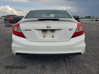2012 Honda Civic Si z VIN 2HGFB6E54CH200764, wystawiony jako Copart lot #64190875 z przebiegiem 129 720 mil mil oraz Czysty tytuł • Clean title. Historia ofert i sprzedaży dostępna na DreamBid. Obrazek 6.