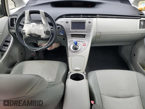 2013 Toyota Prius One with VIN JTDKN3DU4D1628622, listed as a Copart auction lot 52048235 with 166,172 mi miles and Salvage Title. Bid and sale history available at carsss.com. Image 8.