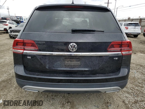 2018 Volkswagen Atlas SE z VIN 1V2CP2CAXJC598119, wystawiony jako Copart lot #48925765 z przebiegiem 73 724 mil mil oraz Szkoda całkowita • Salvage title. Historia ofert i sprzedaży dostępna na DreamBid. Obrazek 6.