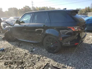 2019 Land Rover Range Rover Sport Dynamic with VIN SALWR2RE7KA816008, listed as a Copart auction lot 77242034 with 0 mi miles and Salvage Title. Bid and sale history available at carsss.com. Image 2.