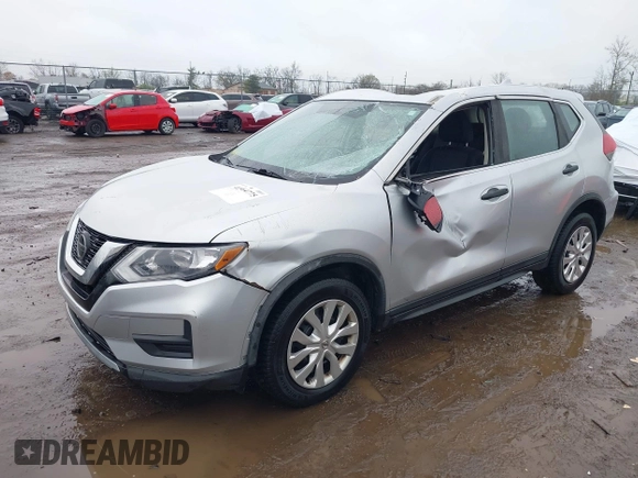 2018 Nissan Rogue SV with VIN KNMAT2MV2JP545414, listed as a IAAI auction lot 41964775 with 172,449 mi miles. Bid and sale history available at carsss.com. Image 2.