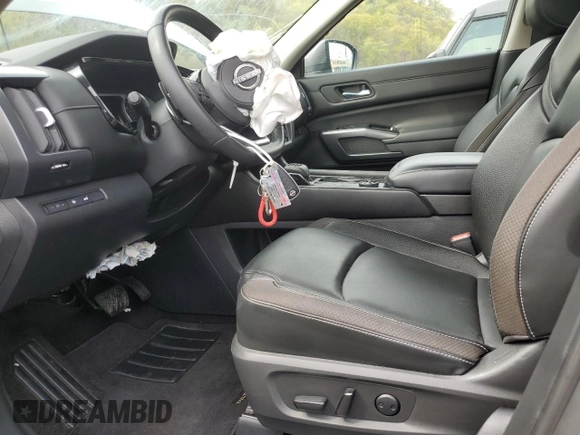 2023 Nissan Pathfinder SL with VIN 5N1DR3CC1PC234294, listed as a Copart auction lot 65688315 with 29,442 mi miles and Salvage title. Bid and sale history available at DreamBid. Image 7.