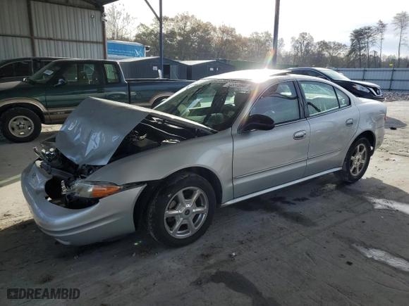2004 Oldsmobile Alero GLS with VIN 1G3NF52EX4C159915, listed as a Copart auction lot 84587894 with 101,825 mi miles and Salvage Title. Bid and sale history available at carsss.com. Image 1.