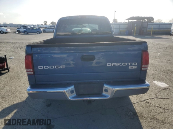 2004 Dodge Dakota SLT with VIN 1D7HG48N04S649545, listed as a Copart auction lot 51510515 with 152,143 mi miles and Salvage Title. Bid and sale history available at carsss.com. Image 6.