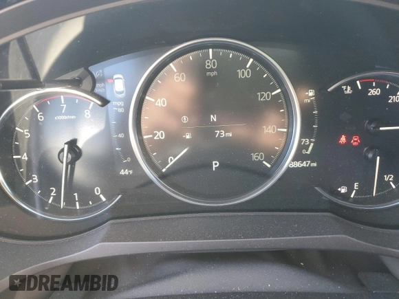 2021 Mazda CX-9 Carbon Edition with VIN JM3TCBDY1M0508409, listed as a Copart auction lot 83419844 with 88,647 mi miles and Salvage title. Bid and sale history available at DreamBid. Image 9.