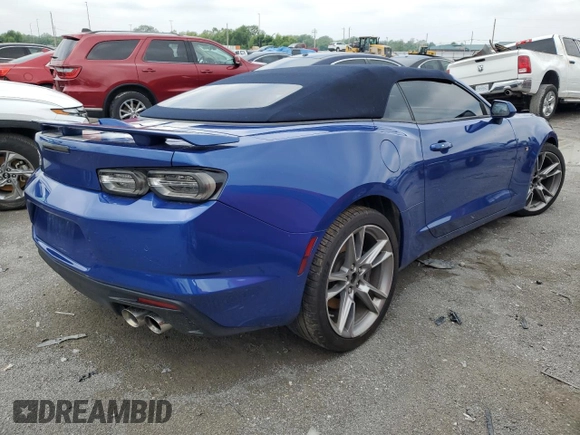 2019 Chevrolet Camaro 2SS z VIN 1G1FH3D70K0108433, wystawiony jako Copart lot #54542274 z przebiegiem 37 726 mil mil oraz Szkoda całkowita • Salvage title. Historia ofert i sprzedaży dostępna na DreamBid. Obrazek 3.