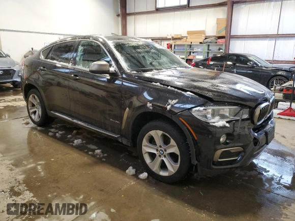 2017 BMW X6 xDrive35i with VIN 5UXKU2C31H0X47793, listed as a Copart auction lot 42240024 with 114,752 mi miles. Bid and sale history available at carsss.com. Image 4.