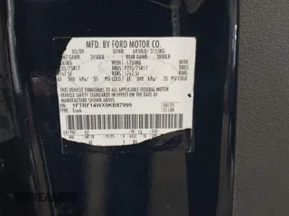 2009 Ford F-150 XL с VIN 1FTRF14WX9KB87999, выставлен на аукционе IAAI как лот 42423248 с пробегом 95 173 миль миль и . История ставок и продаж доступна на DreamBid. Изображение 9.