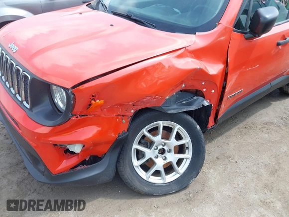 2019 Jeep Renegade Sport with VIN ZACNJBAB6KPJ95837, listed as a IAAI auction lot 42509276 with 175,699 mi miles and . Bid and sale history available at DreamBid. Image 6.