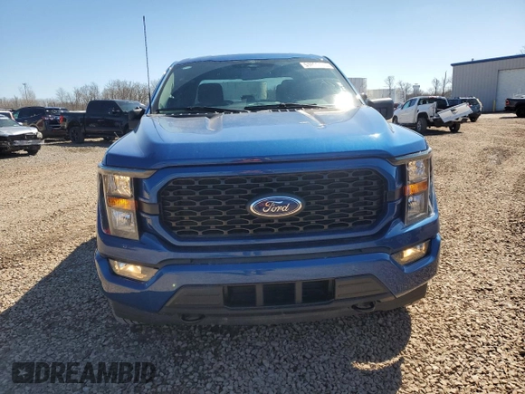 2023 Ford F-150 XL with VIN 1FTEW1EP4PKE26482, listed as a Copart auction lot 51095425 with 4,132 mi miles and Salvage Title. Bid and sale history available at carsss.com. Image 5.