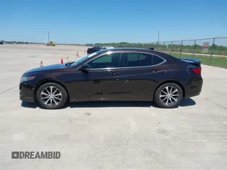 2015 Acura TLX Tech with VIN 19UUB1F54FA027274, listed as a IAAI auction lot 41977673 with 169,691 mi miles. Bid and sale history available at carsss.com. Image 14.