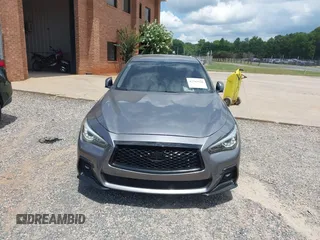 2019 Infiniti Q50 Luxe z VIN JN1EV7APXKM519048, wystawiony jako IAAI lot #42767526 z przebiegiem 99 705 mil mil oraz . Historia ofert i sprzedaży dostępna na DreamBid. Obrazek 12.