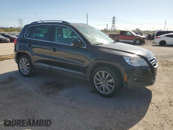2011 Volkswagen Tiguan S with VIN WVGAV7AX9BW539058, listed as a Copart auction lot 62269615 with 168,795 mi miles and Clean title. Bid and sale history available at DreamBid. Image 4.