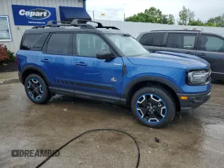 2024 Ford Bronco Sport Outer Banks z VIN 3FMCR9C67RRF01581, wystawiony jako Copart lot #58471135 z przebiegiem 17 056 mil mil oraz Szkoda całkowita • Salvage title. Historia ofert i sprzedaży dostępna na DreamBid. Obrazek 4.