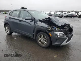 2022 Hyundai Kona SE with VIN KM8K2CAB4NU762134, listed as a Copart auction lot 43938845 with 45,684 mi miles and Salvage Title. Bid and sale history available at carsss.com. Image 4.