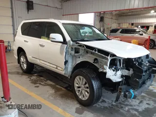 2014 Lexus GX 460 with VIN JTJBM7FX6E5072497, listed as a IAAI auction lot 42120926 with 148,150 mi miles and . Bid and sale history available at DreamBid. Image 1.