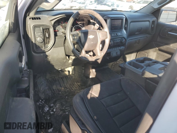 2019 Chevrolet Silverado 1500 Work Truck with VIN 3GCNWAEF5KG311798, listed as a Copart auction lot 44961625 with 61,728 mi miles and Salvage Title. Bid and sale history available at DreamBid. Image 8.