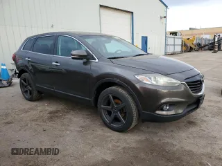 2015 Mazda CX-9 Grand Touring with VIN JM3TB3DA9F0465680, listed as a Copart auction lot 49706585 with 158,595 mi miles and Salvage Title. Bid and sale history available at carsss.com. Image 4.