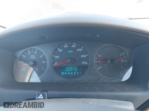 2008 Chevrolet Impala LS with VIN 2G1WB58N581350282, listed as a IAAI auction lot 41822190 with 186,547 mi miles and . Bid and sale history available at DreamBid. Image 7.