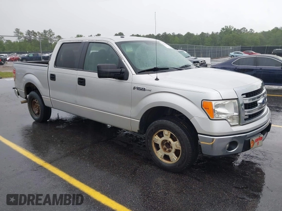 2013 Ford F-150 XL with VIN 1FTEW1CM0DFD74801, listed as a IAAI auction lot 42243697 with 135,629 mi miles and . Bid and sale history available at DreamBid. Image 1.