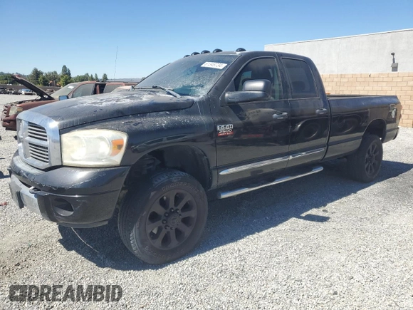 2009 Dodge Ram 2500 Laramie with VIN 3D3KS28L49G500417, listed as a Copart auction lot 61349734 with 252,279 mi miles and Salvage Title. Bid and sale history available at carsss.com. Image 1.