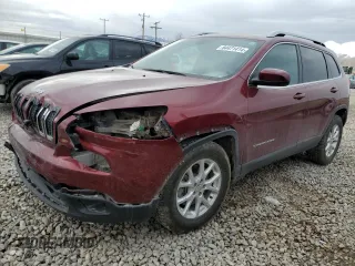 2018 Jeep Cherokee Latitude Plus with VIN 1C4PJMLB7JD601450, listed as a Copart auction lot 84471414 with 68,135 mi miles and Salvage Title. Bid and sale history available at DreamBid. Image 1.