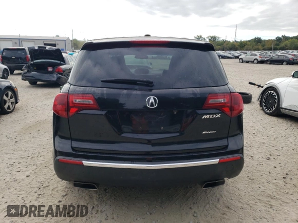 2013 Acura MDX Advance with VIN 2HNYD2H84DH503121, listed as a Copart auction lot 72412404 with 145,626 mi miles and Salvage Title. Bid and sale history available at DreamBid. Image 6.