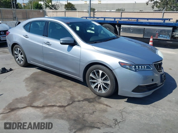 2015 Acura TLX Technology with VIN 19UUB1F59FA025438, listed as a IAAI auction lot 42713927 with 77,938 mi miles and . Bid and sale history available at DreamBid. Image 1.
