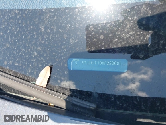 2017 Tesla Model S 60 с VIN 5YJSA1E10HF220006, выставлен на аукционе IAAI как лот 42190629 с пробегом 64 350 миль миль и . История ставок и продаж доступна на DreamBid. Изображение 9.