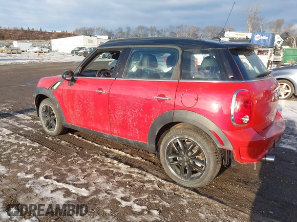 2013 MINI Countryman S z VIN WMWZC3C58DWP22372, wystawiony jako IAAI lot #41523123 z przebiegiem 50 410 mil mil oraz . Historia ofert i sprzedaży dostępna na DreamBid. Obrazek 3.