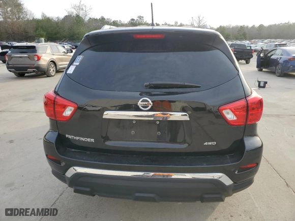 2018 Nissan Pathfinder S with VIN 5N1DR2MMXJC644777, listed as a Copart auction lot 42846905 with 139,438 mi miles and Salvage Title. Bid and sale history available at carsss.com. Image 6.