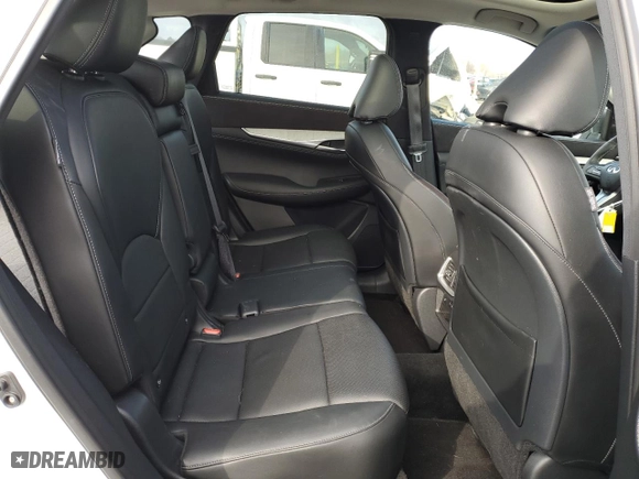2023 Infiniti QX50 SENSORY with VIN 3PCAJ5EB0PF110664, listed as a Copart auction lot 46588435 with 36,017 mi miles and Salvage Title. Bid and sale history available at carsss.com. Image 10.