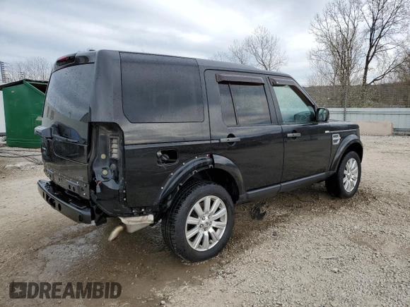 2013 Land Rover LR4 HSE with VIN SALAG2D4XDA655185, listed as a Copart auction lot 50241405 with 182,450 mi miles and Non Repairable. Bid and sale history available at DreamBid. Image 3.