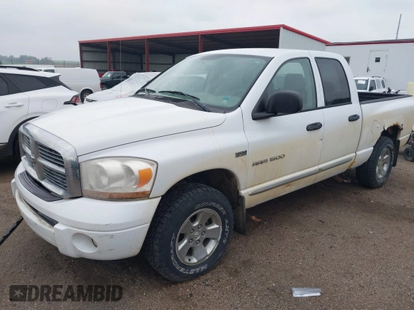 2006 Dodge 1500 SLT z VIN 1D7HU18286S686472, wystawiony jako IAAI lot #42395263 z przebiegiem 196 124 mil mil oraz . Historia ofert i sprzedaży dostępna na DreamBid. Obrazek 2.