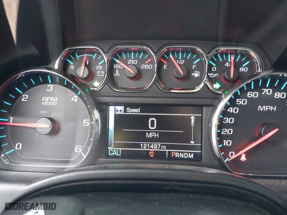 2016 Chevrolet Silverado 1500 LT with VIN 1GCRCREC2GZ256250, listed as a IAAI auction lot 41403628 with 121,497 mi miles. Bid and sale history available at carsss.com. Image 7.