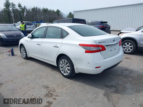 2015 Nissan Sentra SR with VIN 3N1AB7AP1FY263134, listed as a IAAI auction lot 41933142 with 160,232 mi miles and . Bid and sale history available at DreamBid. Image 3.