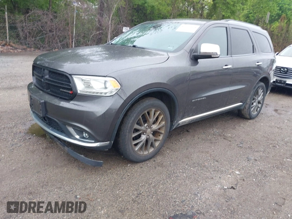 2014 Dodge Durango Citadel with VIN 1C4RDJEG2EC520939, listed as a IAAI auction lot 42272953 with 191,458 mi miles and . Bid and sale history available at DreamBid. Image 2.