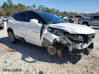 2023 Chevrolet Blazer RS with VIN 3GNKBERS4PS227108, listed as a Copart auction lot 46997155 with 29,228 mi miles and Salvage Title. Bid and sale history available at carsss.com. Image 4.
